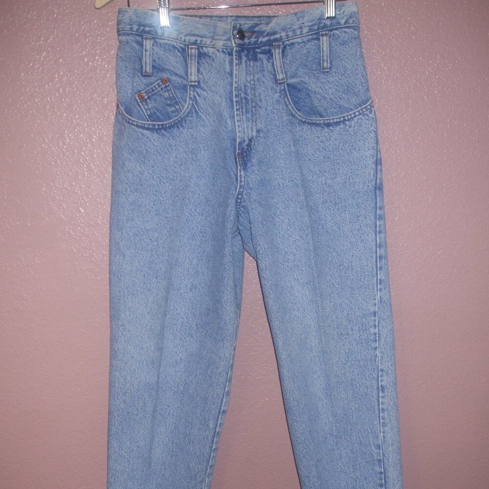 Vintage Steel Blue Jeans Womens Pants Size 7